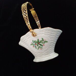 Lenox Holiday Basket